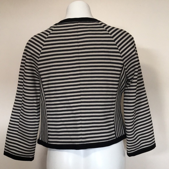 🐬 Banana Republic Striped Knit Blazer - Picture 11 of 13